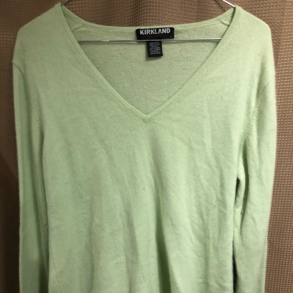 Vintage cashmere long sleeve shirt